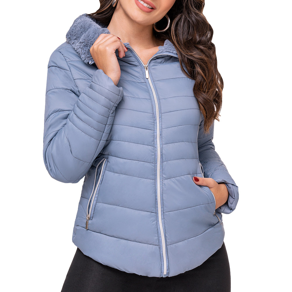 Chaqueta Lorena Azul Croydon para Mujer