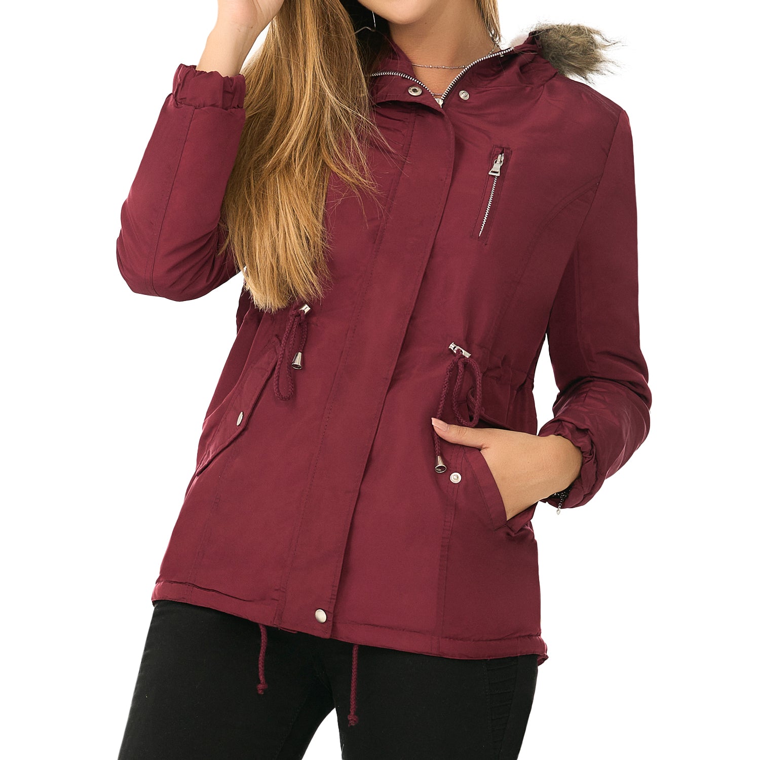 Chaqueta Greicy Vino Croydon para Mujer