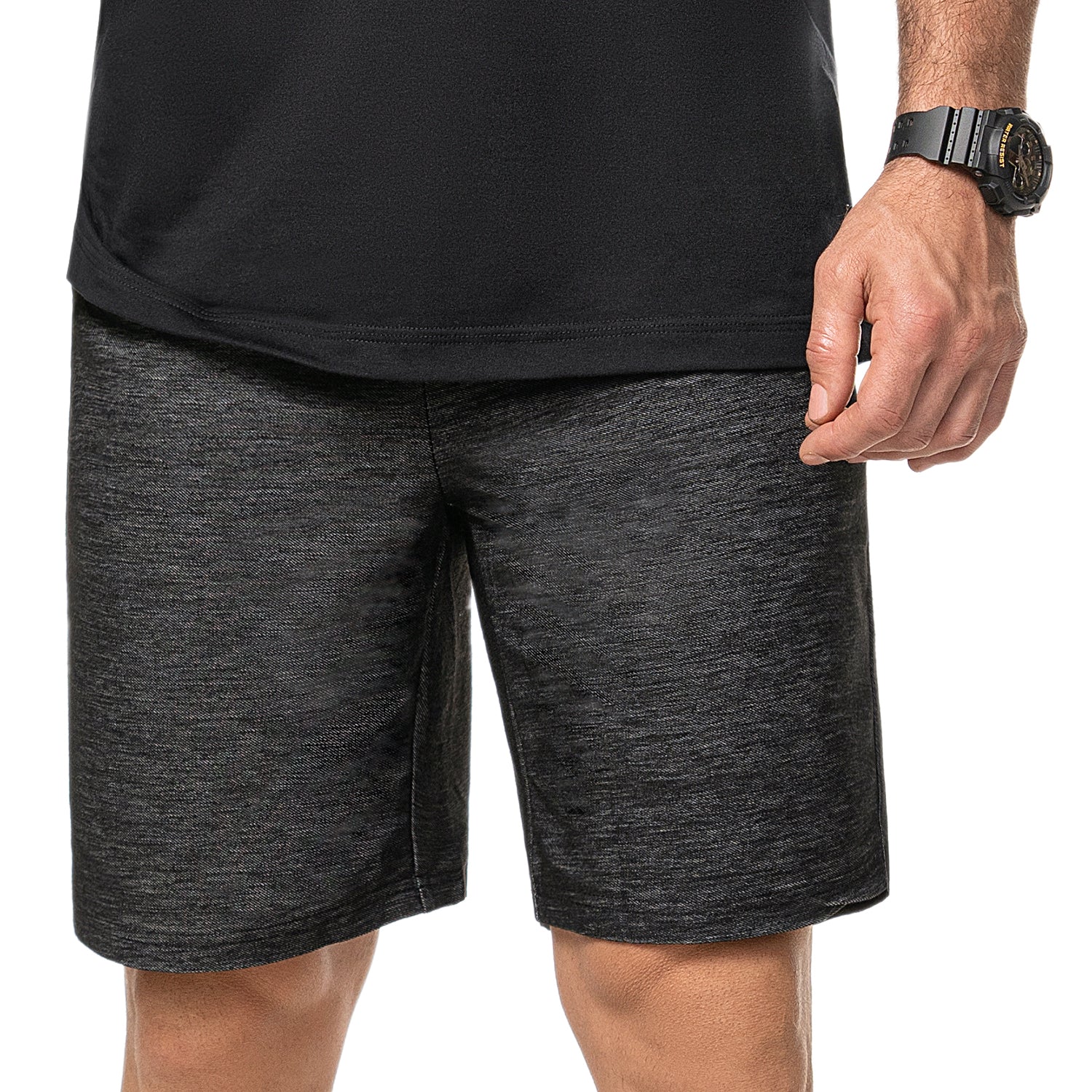 Bermuda Santiago Negro Croydon para Hombre