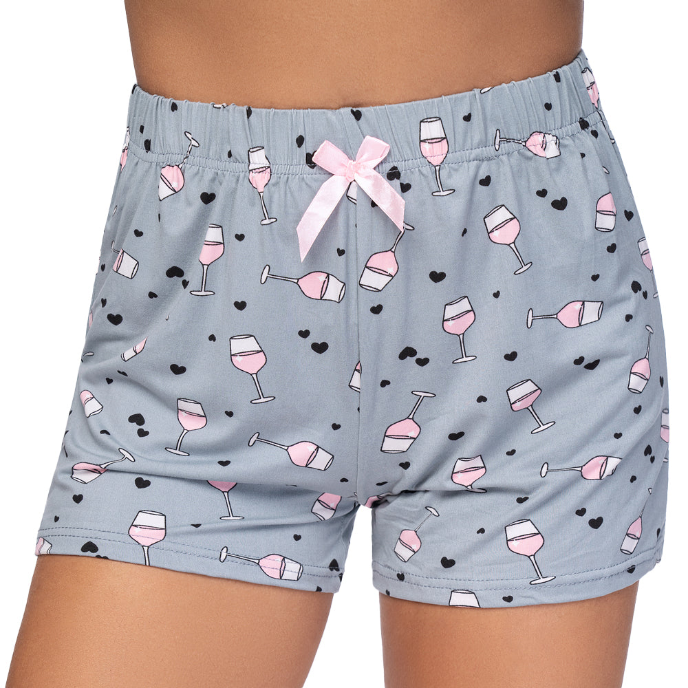 Short Valentina Gris Osc Croydon para Mujer