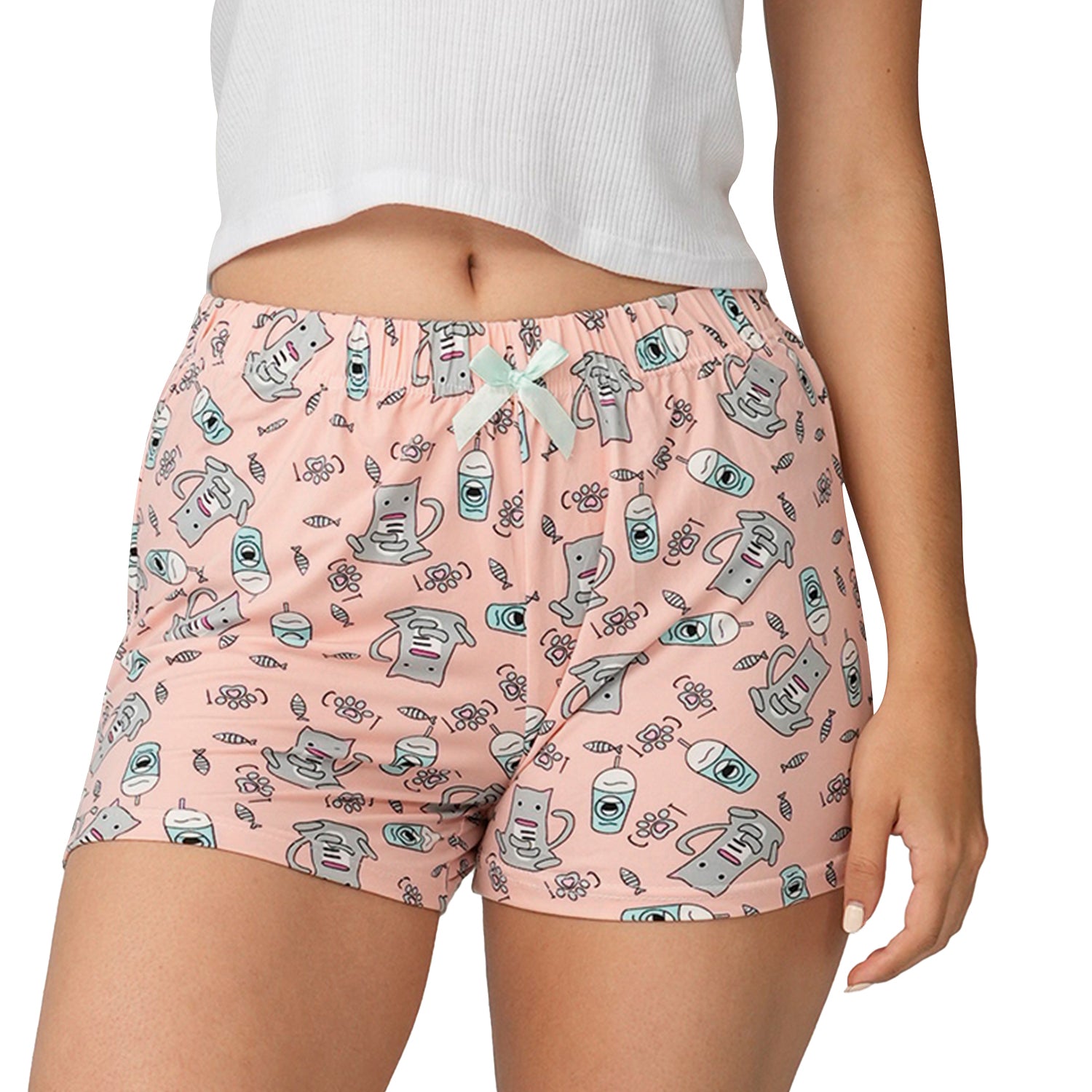 Short Valentina Salmon Croydon para Mujer