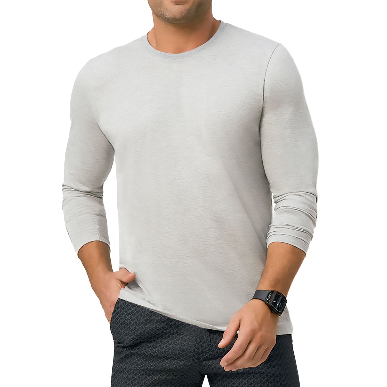 Bermuda Farias Negro Croydon para Hombre