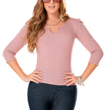 Blusa Adrii Palo Rosa Croydon para Mujer