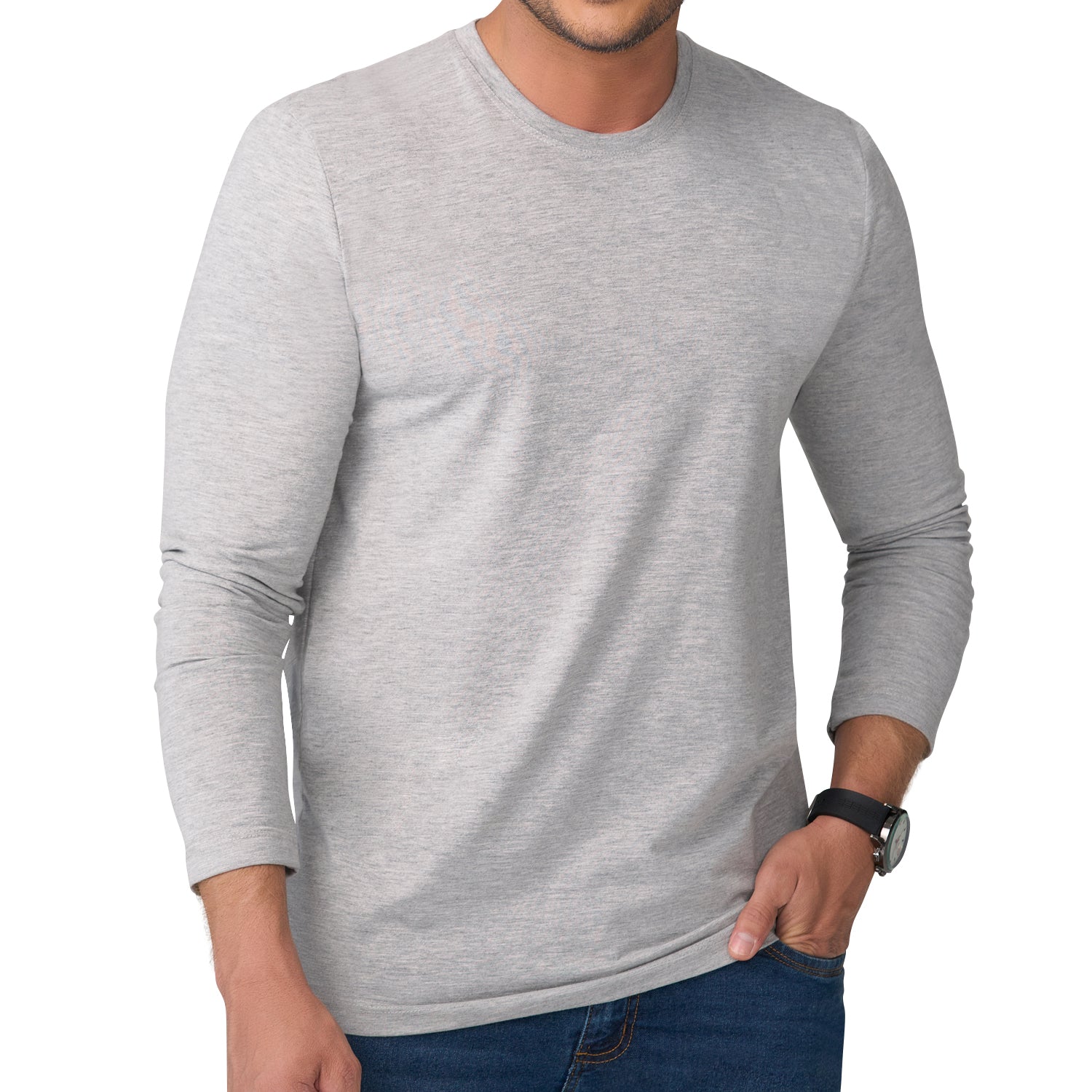 Camibuzo Omar Gris Croydon para Hombre