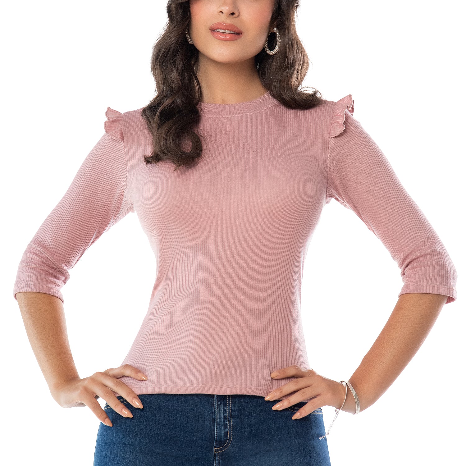 Blusa Malory Palo Rosa Croydon para Mujer