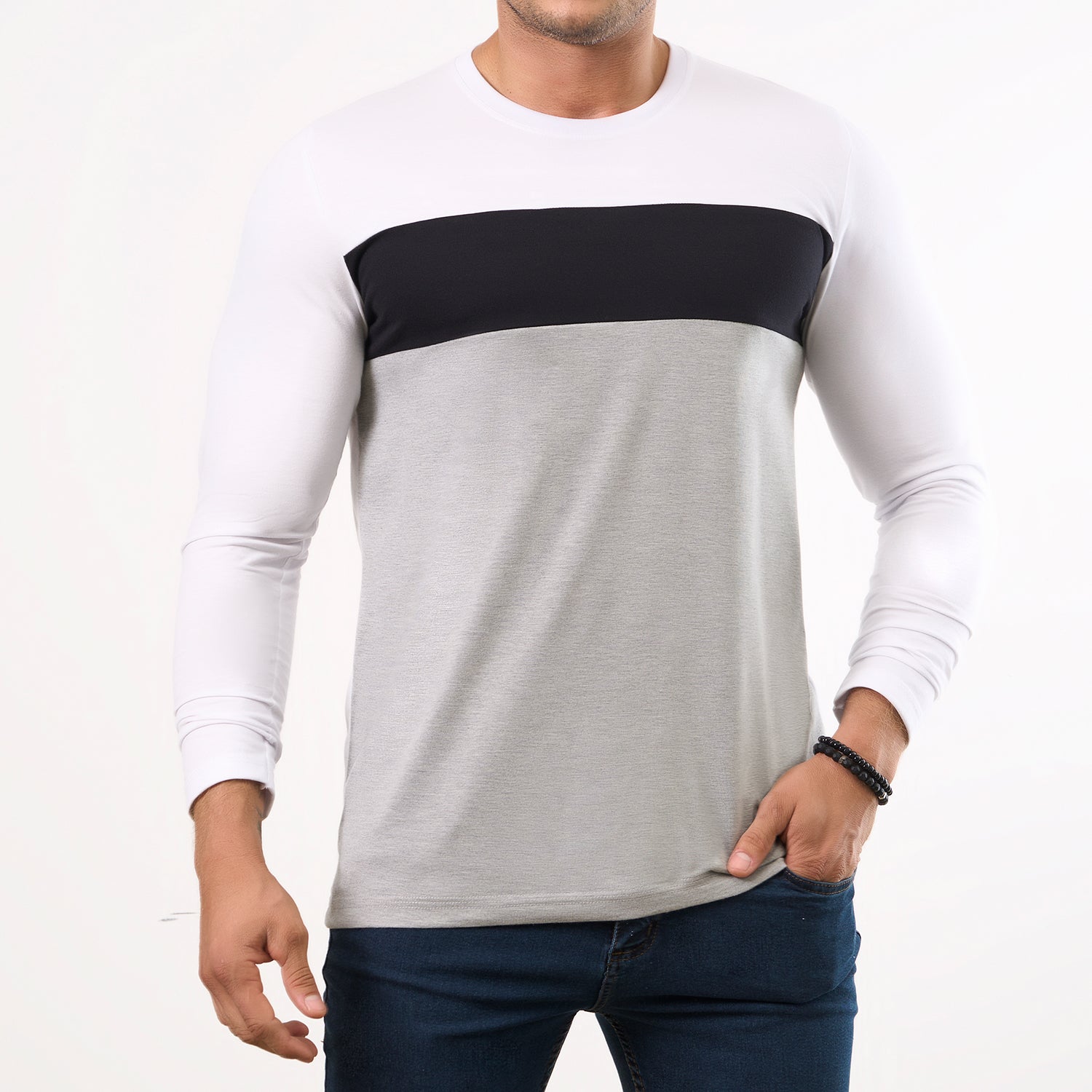 Camibuzo Martin Gris Croydon para Hombre