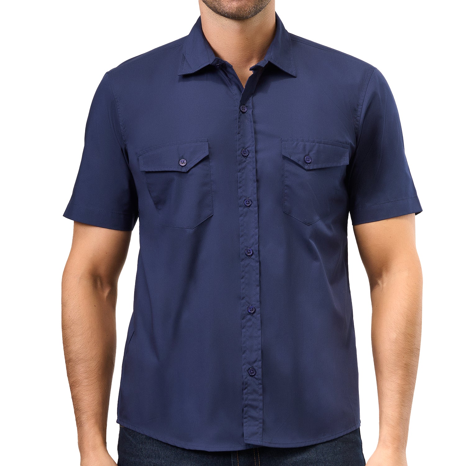 Camisa Camilo Azul Croydon para Hombre