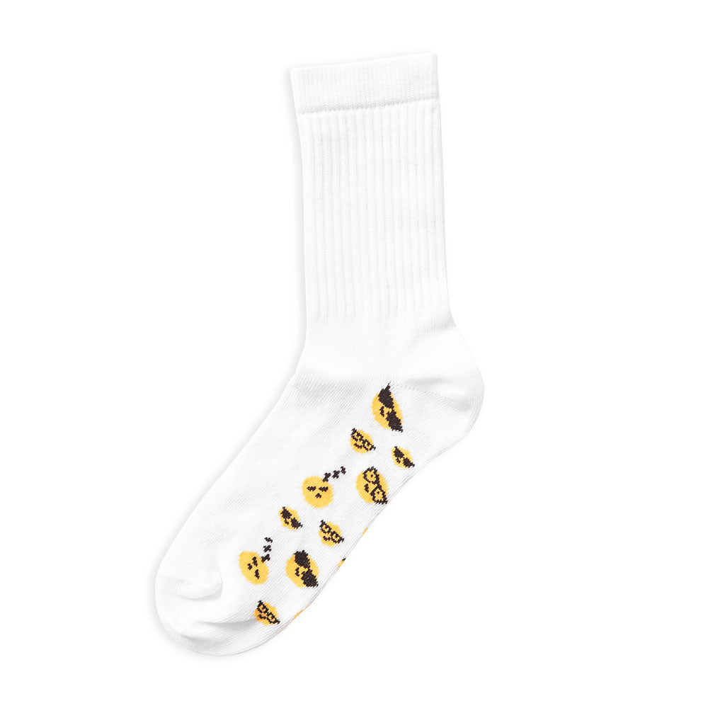 Medias Emoji Blanco Croydon para Hombre
