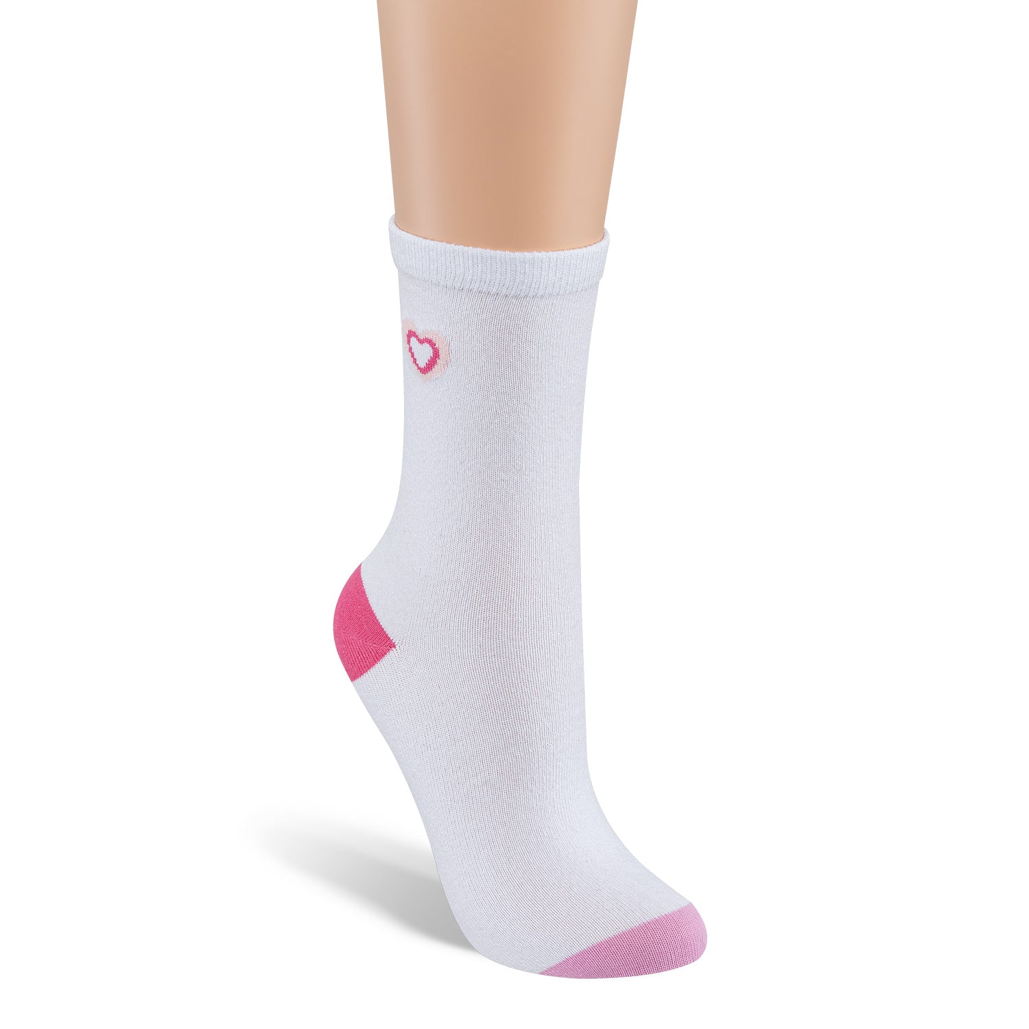 Pack X3 Medias Love Pink M.Color Croydon para Mujer