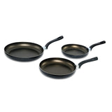 Set X3 Sarten Antiad Univer. Negro Universal para el Hogar