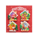 Set X4 Imanes Merry Christmas M.Color Croydon para el Hogar