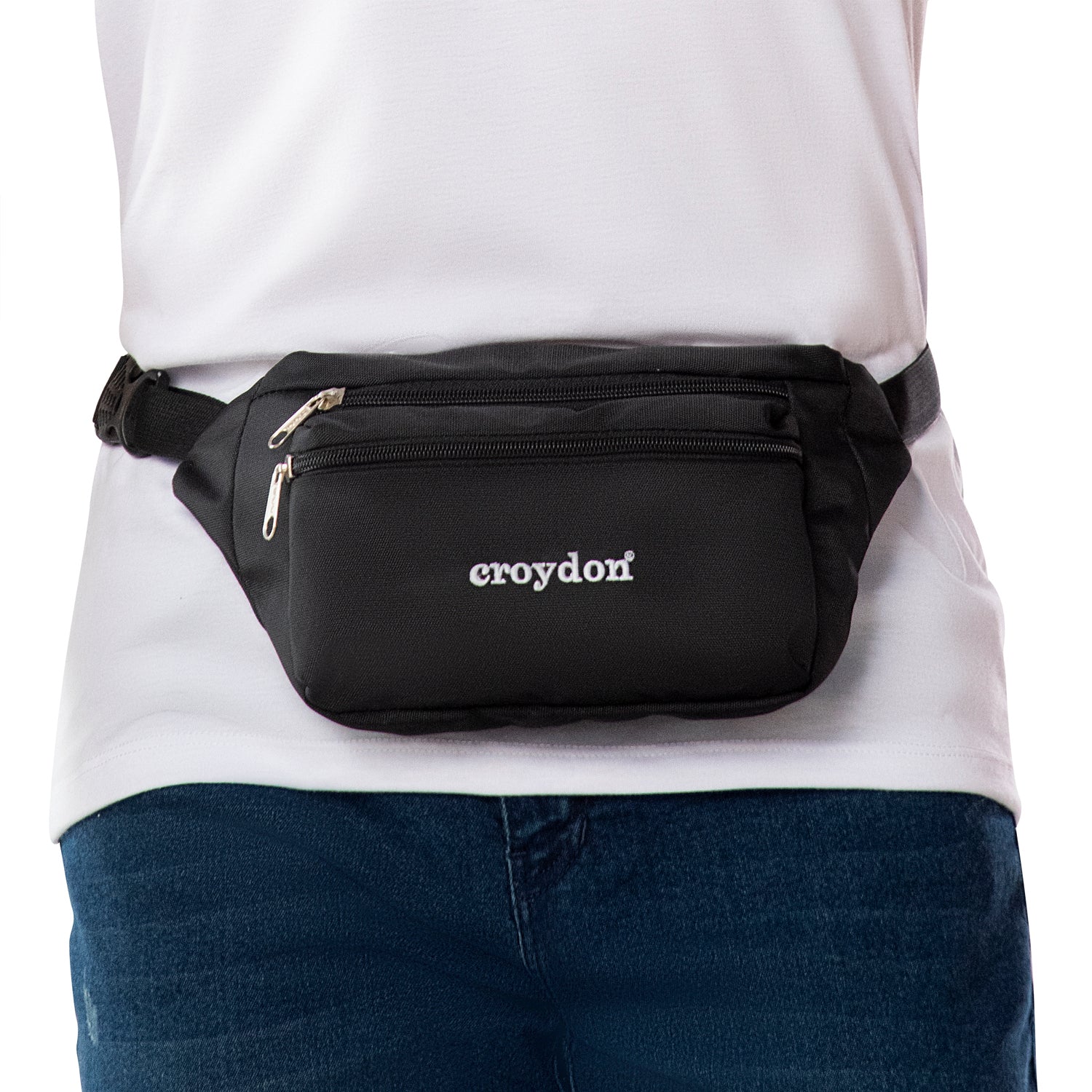 Canguro Institucional Negro Croydon para Hombre y Mujer