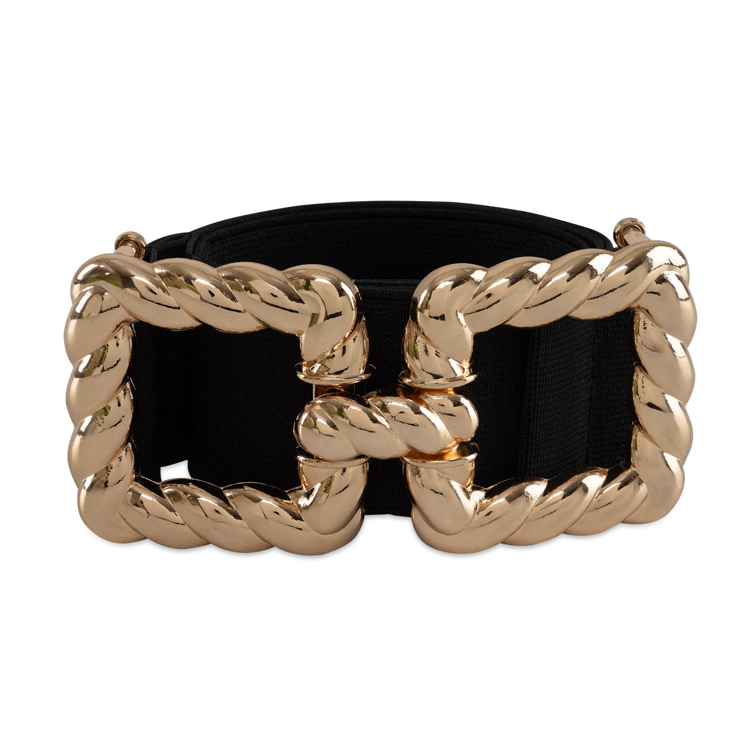 Correa Elastica Evangeline Negro Croydon para Mujer