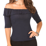 Blusa Adara Azul Croydon para Mujer