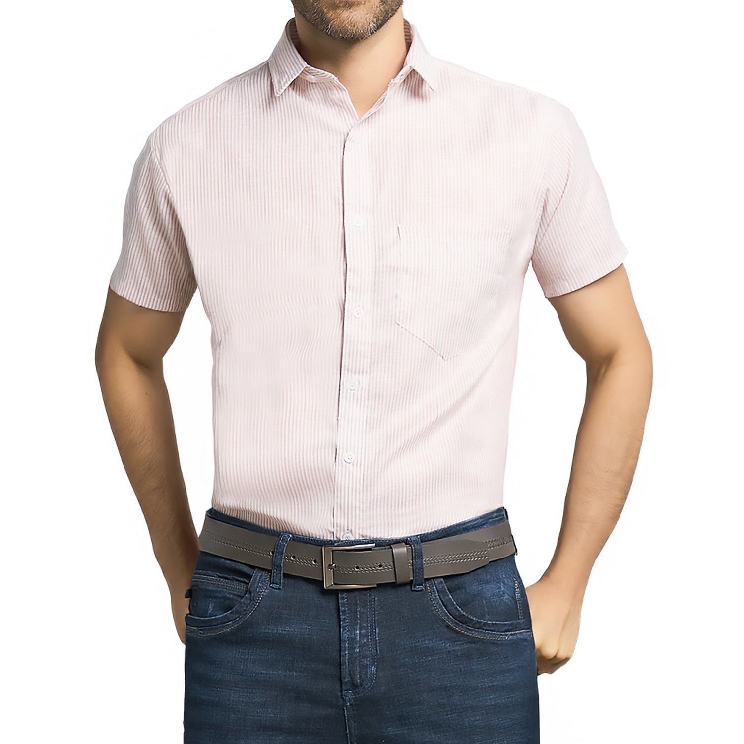 Camisa Mateo Coral Croydon para Hombre