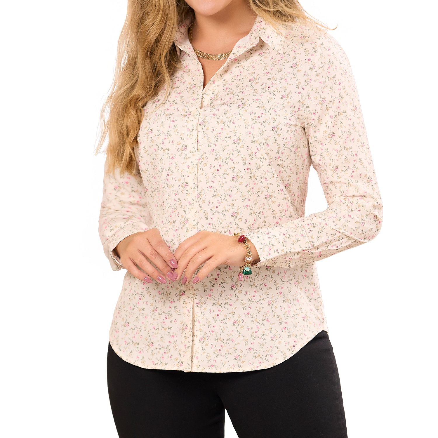 Blusa Heidy Marfil Croydon para Mujer
