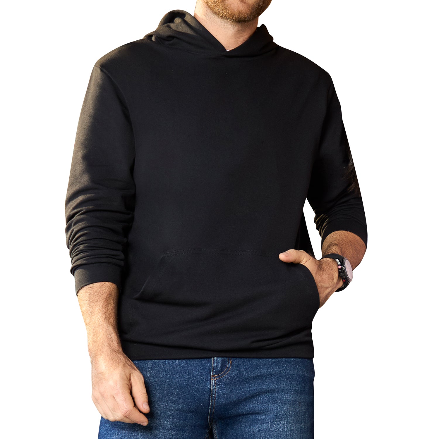 Buzo Authenticman Negro Croydon para Hombre